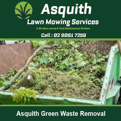 Trailer filled with garden waste for removal in Asquith